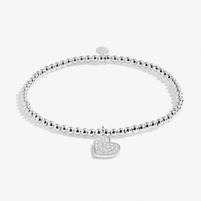 Joma Jewellery Confetti A Little 'Thank You' Bracelet In Silver Plating